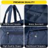 imagePeraBella Mommy Bag for Hospital Mom Bag Diaper Bag Tote Mommy Hospital Bag Maternity Bag for Hospital Baby Shower Momma Diaper Bag  Blue