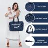 imagePeraBella Mommy Bag for Hospital Mom Bag Diaper Bag Tote Mommy Hospital Bag Maternity Bag for Hospital Baby Shower Momma Diaper Bag