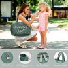 imagePeraBella Mommy Bag for Hospital Mommy Hospital Bags for Labor and Delivery Mom Bag Baby Bag  Maternity Bag for Hospital Momma Diaper Bag  Green