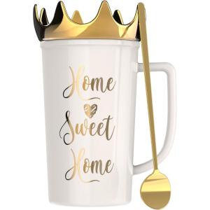 imagePeraBella House Warming Gifts  Best Housewarming for New Home Home Essentials Sweet Home Coffee Mug Christmas Tea Cup 19 OzHome Sweet Home